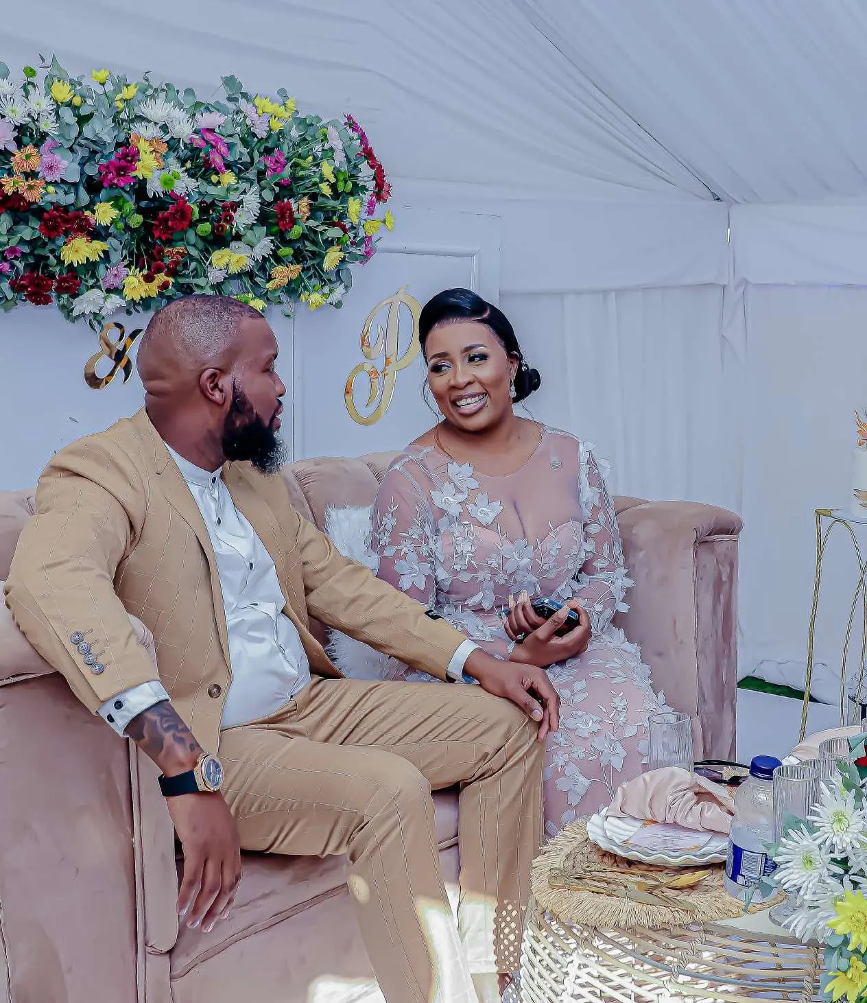 Wedding seated